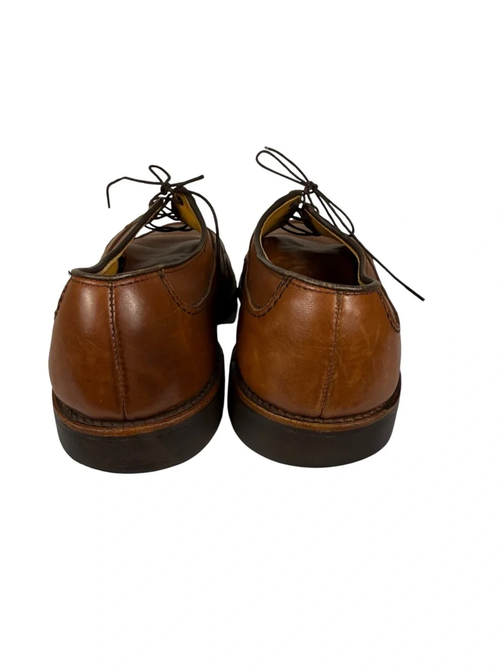 Allen Edmonds Stockbridge Lace Up Split Toe Leather Oxford Comfort Shoes 11.5 B
